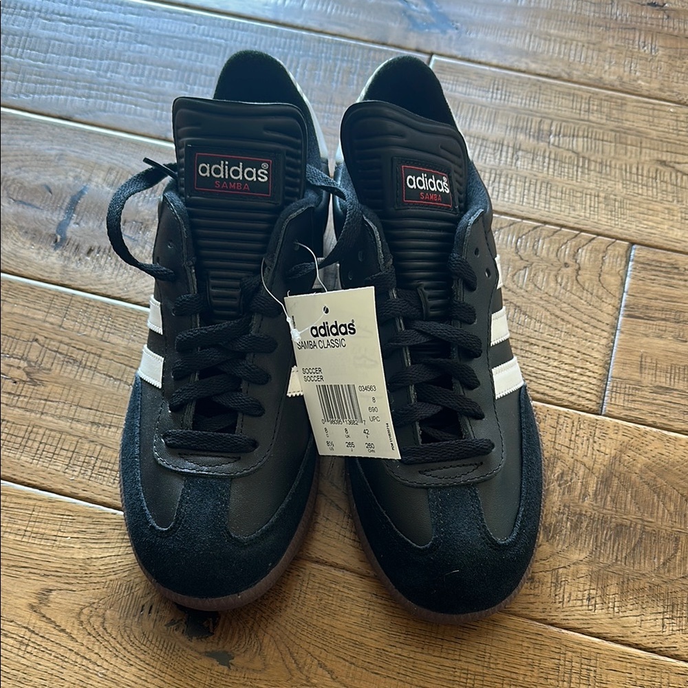 adidas Samba Classic Black White Athletic Shoes